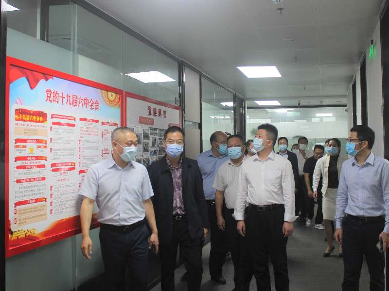 市国资委副主任叶丹、张新刚率队调研珠海公海彩船6600集团